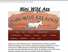 Tablet Screenshot of miniwildassacres.com